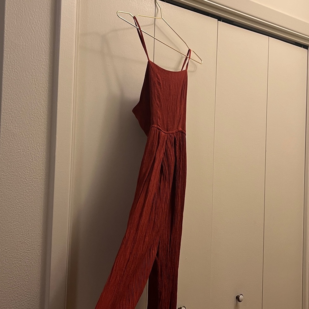 Adorable scarlet jumpsuit